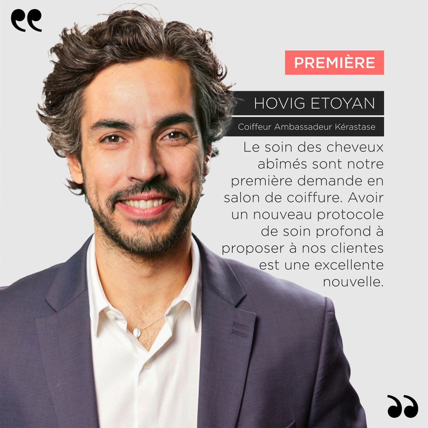 Premiere - Sérum filler réparateur anti-frizz pour tous types de cheveux abîmés.
