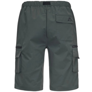 Kappa - Pantaloni Corti Uomo Verde - Logo Icargos