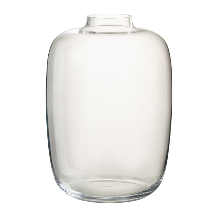 J-Line vase Cleo - verre - transparent - small - Ø 25 cm