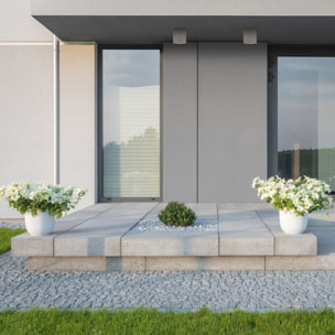 Forlight Plafon Ip44 Alma Gu10 8W Cemento