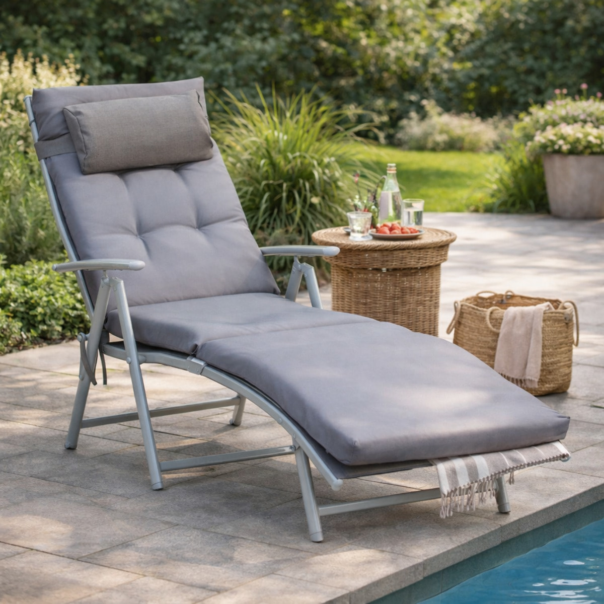 Transat inclinable – 7 positions – Confort optimal