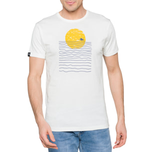 T-shirt in cotone 150 gr Heatwave Hot Buttered Bianco