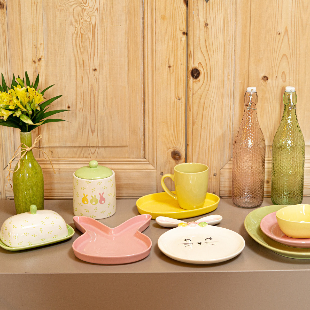 Lot de 6 grands verres, BLOOM