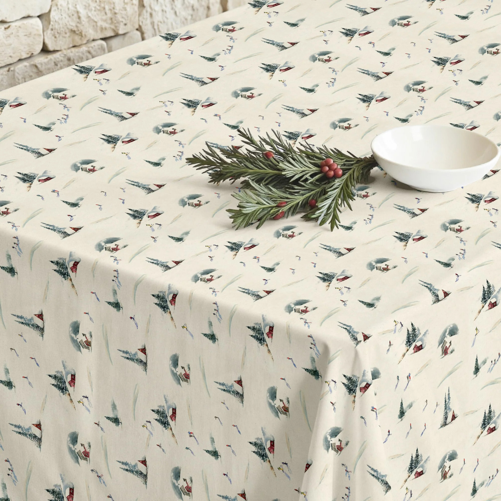 Nappe anti-taches Winter ski 1225