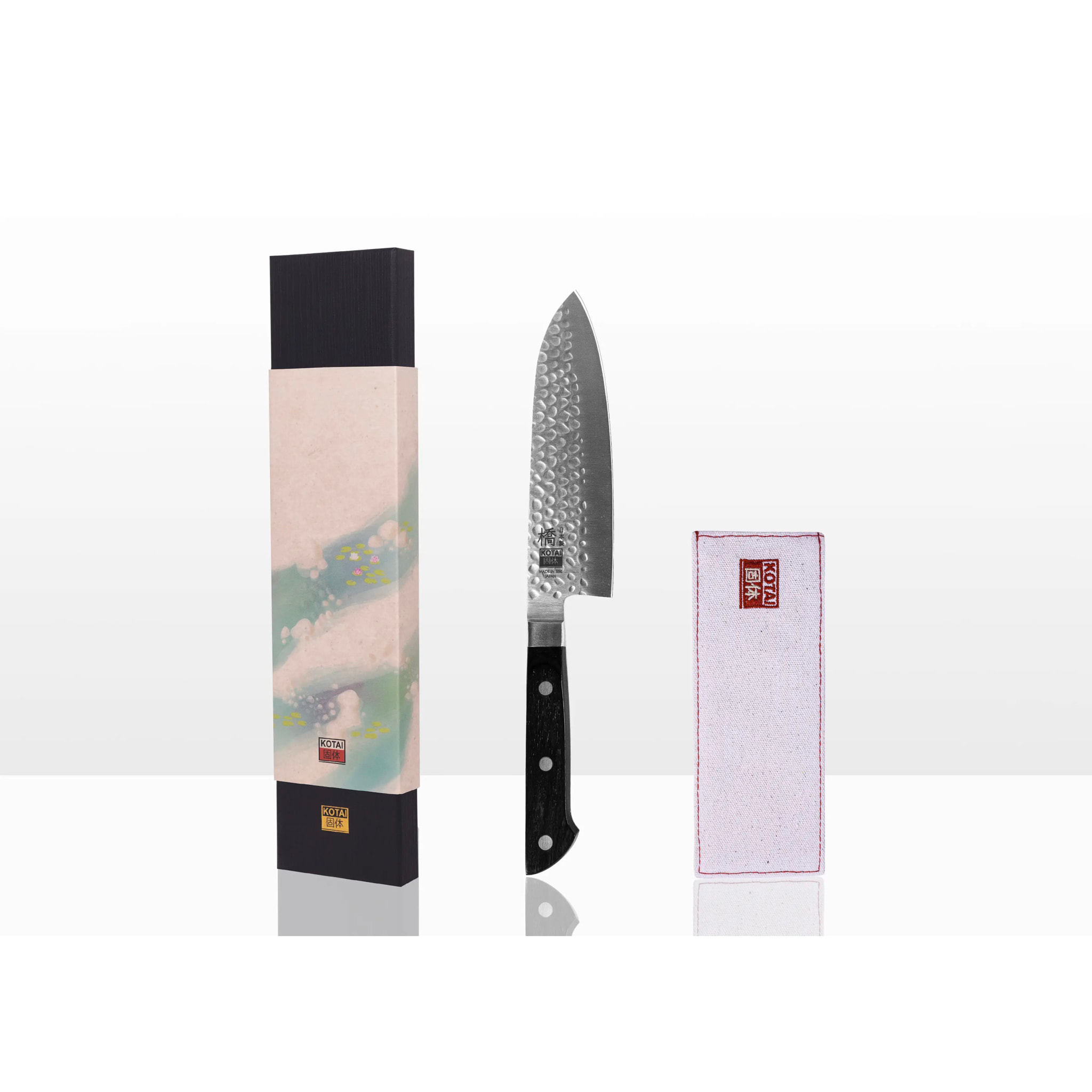 Cuchillo Santoku 160 mm - Colección Hashi Tsuchime
