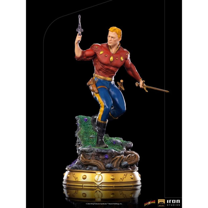 The The Flash Gordon Deluxe Art Scale Statua 1/10 The The Flash Gordon 26 Cm Iron Studios