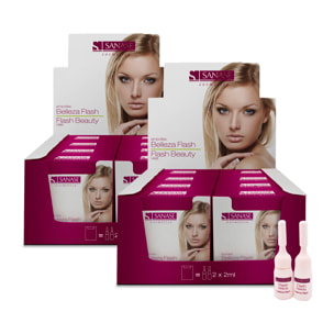 Flash beaut display 2 x 2 ml sanase dap paquet de 2