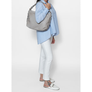 Borsa a spalla da donna - Modello Umbria - Vera pelle - 31.0 x 26.0 x 12.0 cm