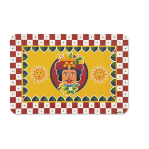 Set de 6 sets de table rectangulaires Excelsa – Sicilian Rhapsody, Polypropylène Multicolore