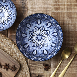 Bol Jaipur Bleu D15cm M18