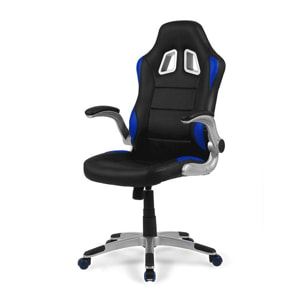 Silla gaming Mugello Negro - Azul Mugello