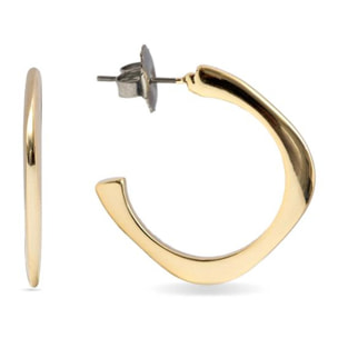 Pendientes Lux by Lux acabados en Rodio