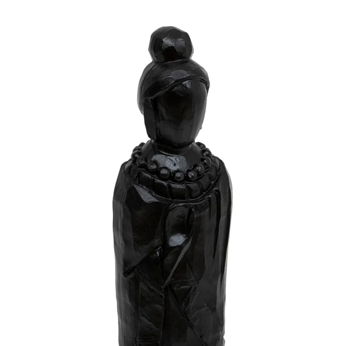 Statue femme "Hailey" H38cm noir