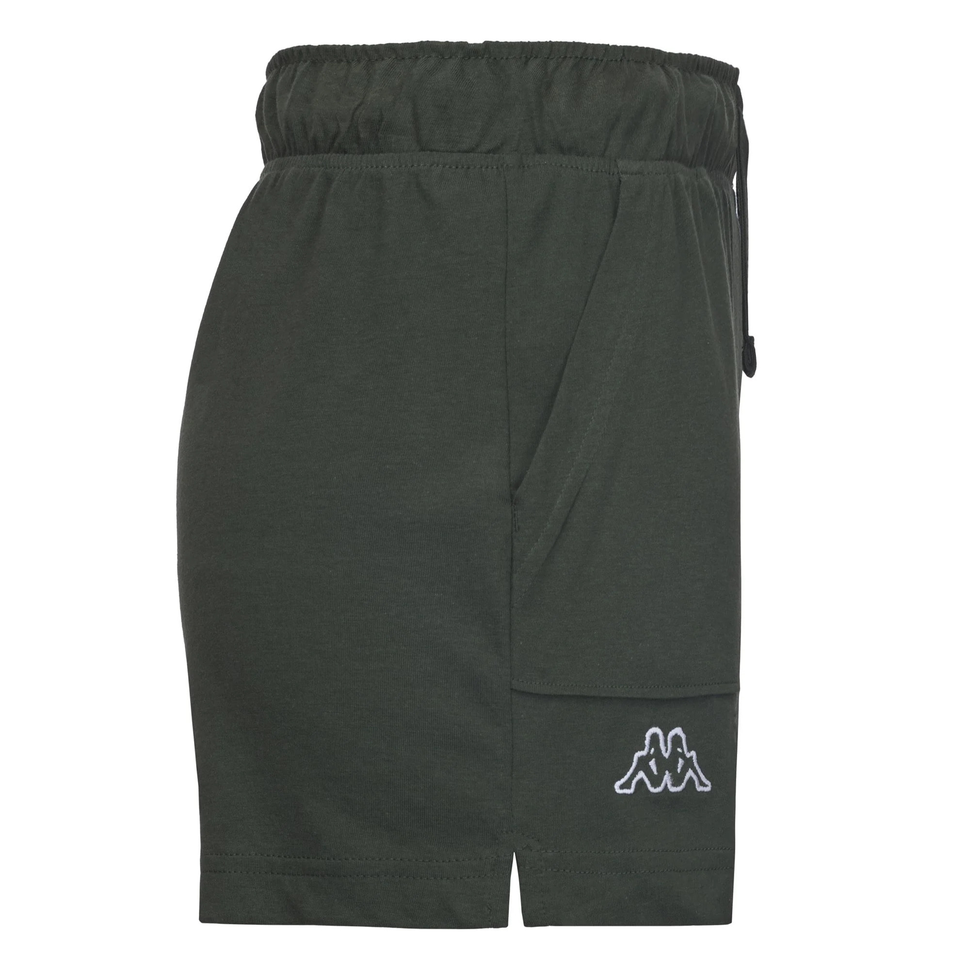 Pantaloni Corti Kappa Donna Logo Caber Verde