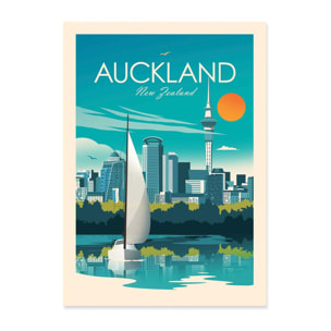 Art-Poster - Auckland - Studio Inception - 50 x 70 cm