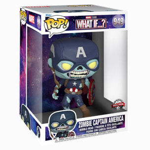 Marvel What If Zombie Funko Pop Figura Captain America Esclusiva 25cm