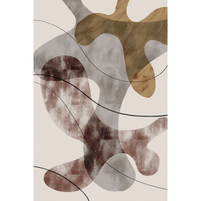 Tableau Organisme abstrait N°1 Toile imprimée