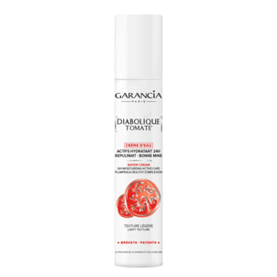 Diabolique Tomate - Crème d'Eau Actifs Hydratant, Repulpant, Bonne Mine 30 ml