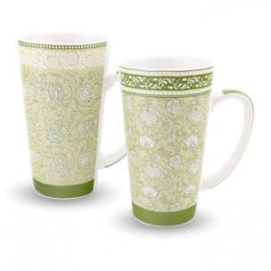 Lot de 2 grands mugs, SOLIMAN