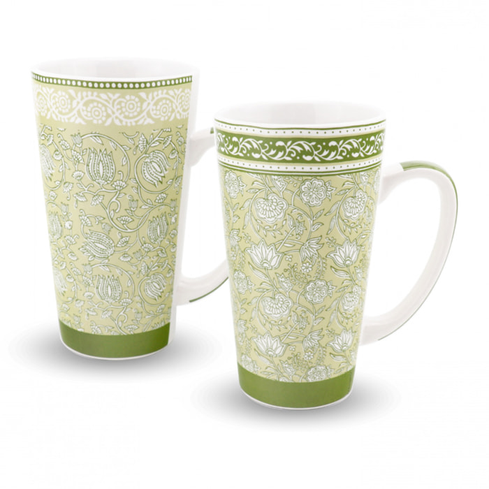 Lot de 2 grands mugs, SOLIMAN