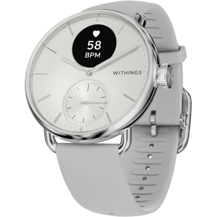 Montre santé WITHINGS Scanwatch 2 - 38mm Blanche
