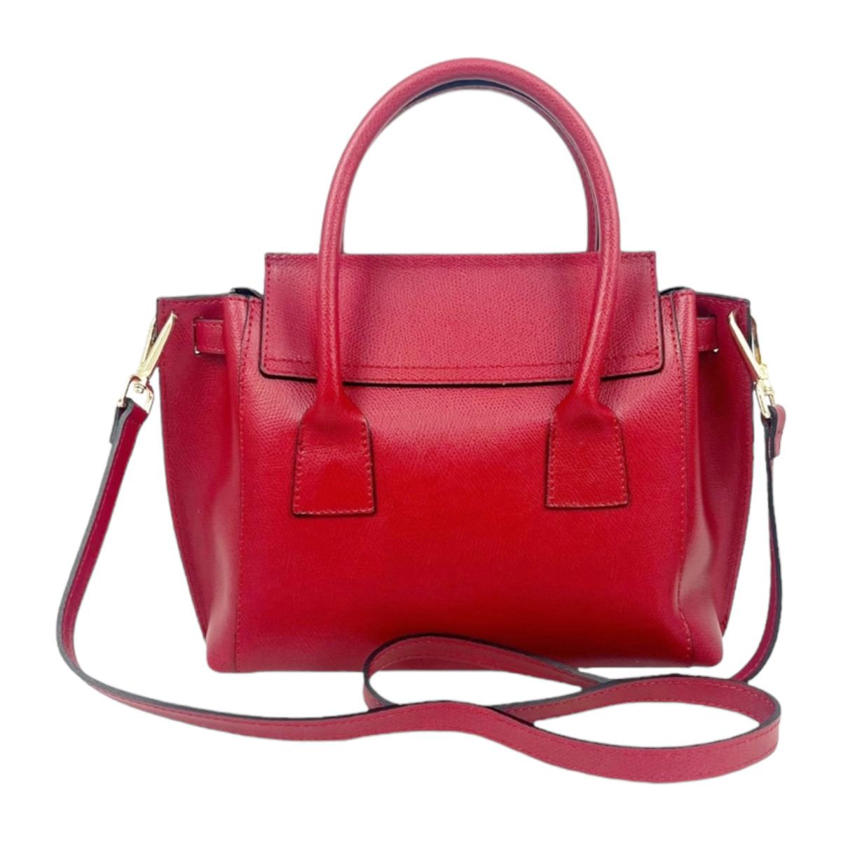 Borsa a mano Cheval Firenze Atria Mini Rosso Scuro