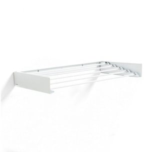 Étendoir mural pliable extensible rétractable Dryva 80 InnovaGoods
