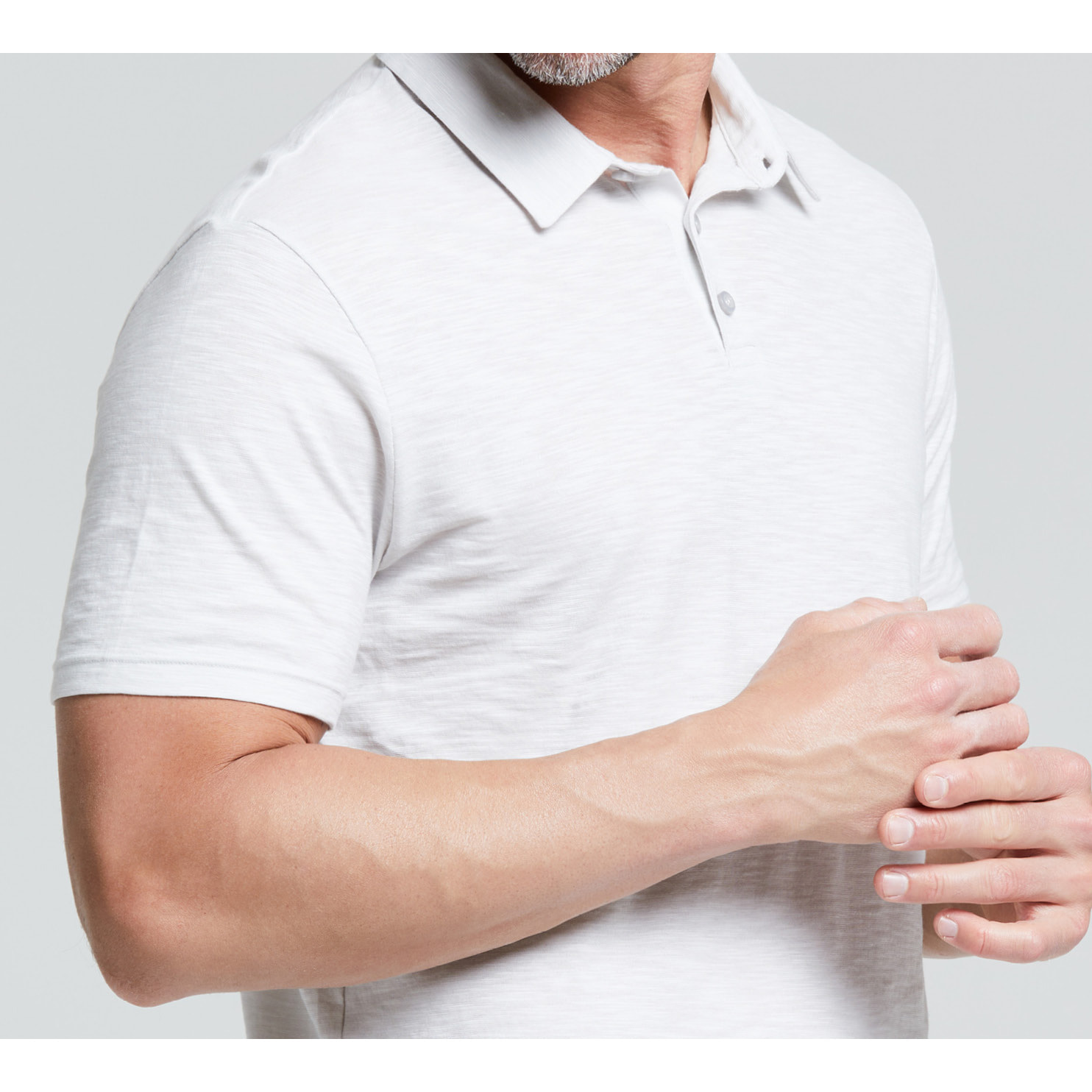 POLO UOMO COTONE FIAMMATO