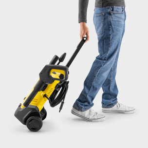 Nettoyeur haute pression Karcher K 3 FJ Home - Pression 120 bar- Débit 380 l/h- Buse à jet plat- Kit Home inclus