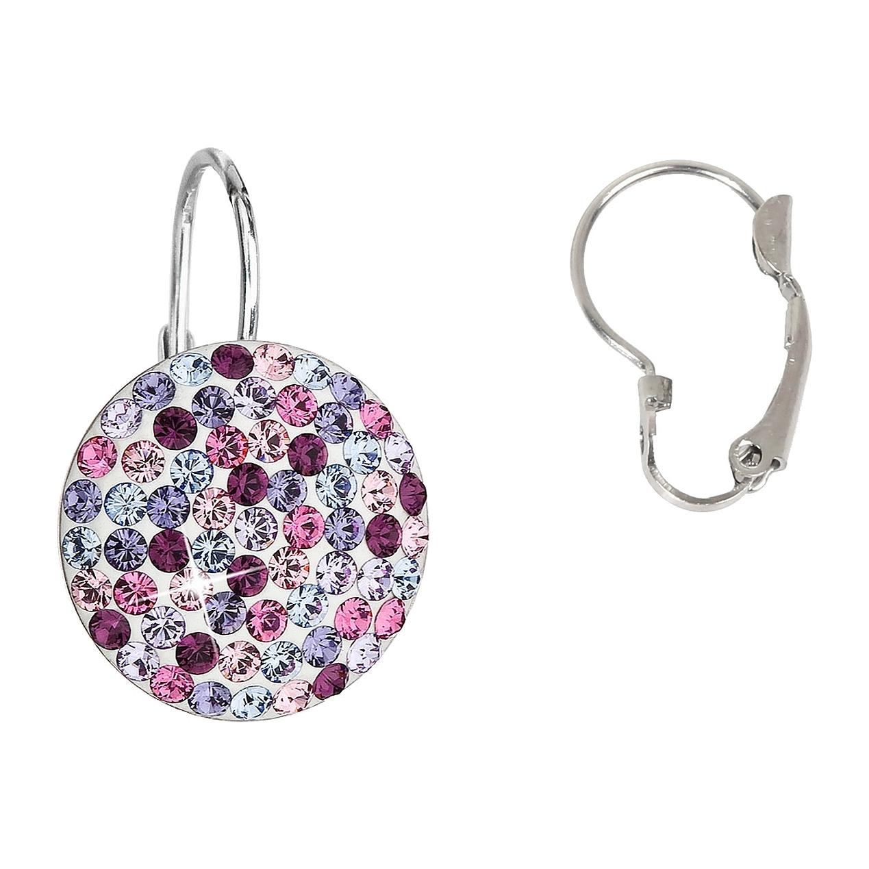 Pendientes Round Brillantin adornado con cristales de Swarovski