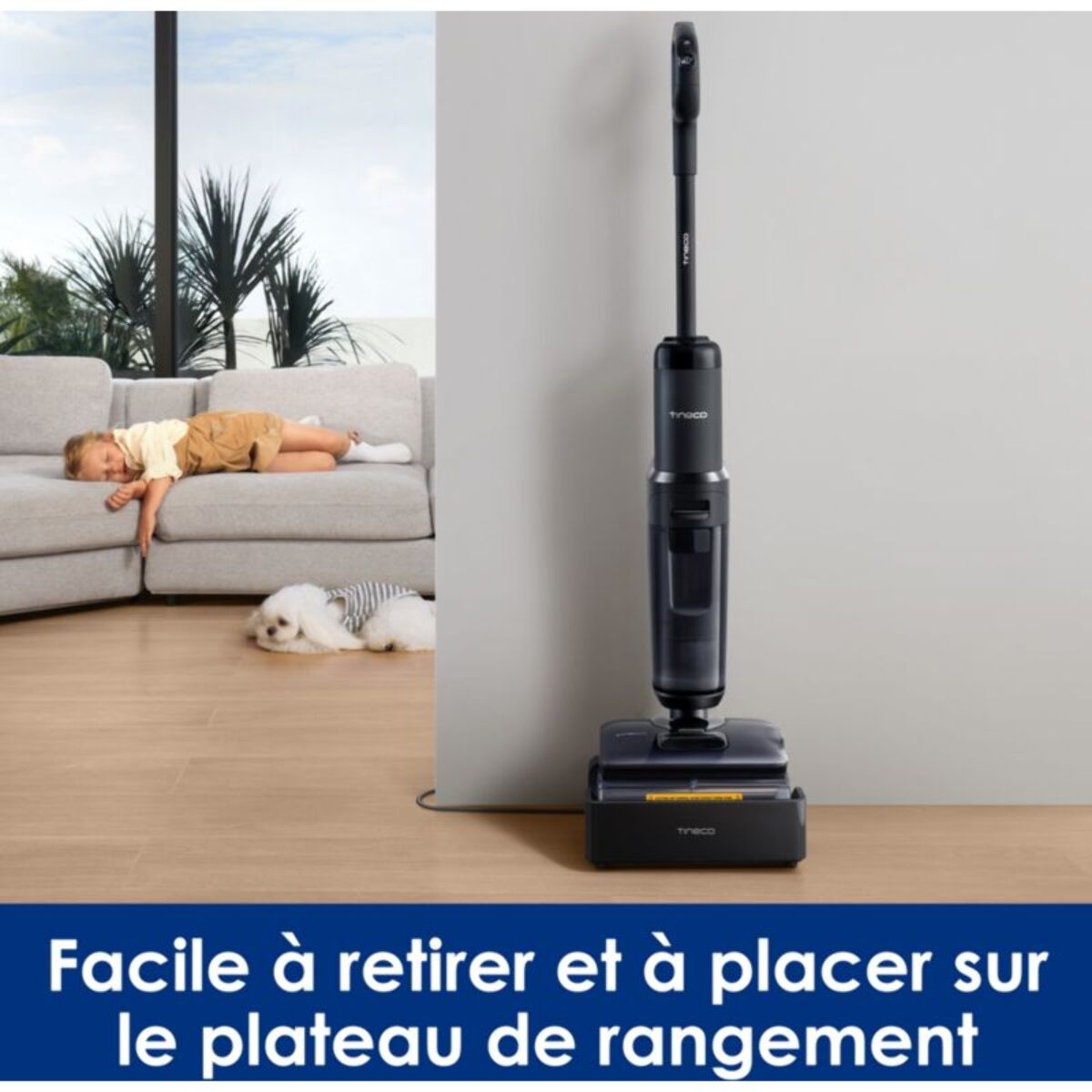 KIT TINECO Kit Accessoires Tineco 2 Brosses + 2 Filtres pour Floor One Series S et Floor One i5, i6
