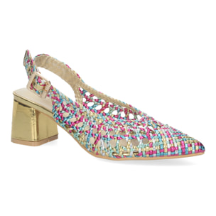 Zapato de tacon para Mujer, Comodo, Estilo Salon