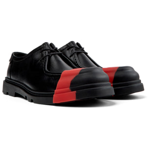 Zapatos de cordones - CAMPER Junction - Negro - Cuero liso