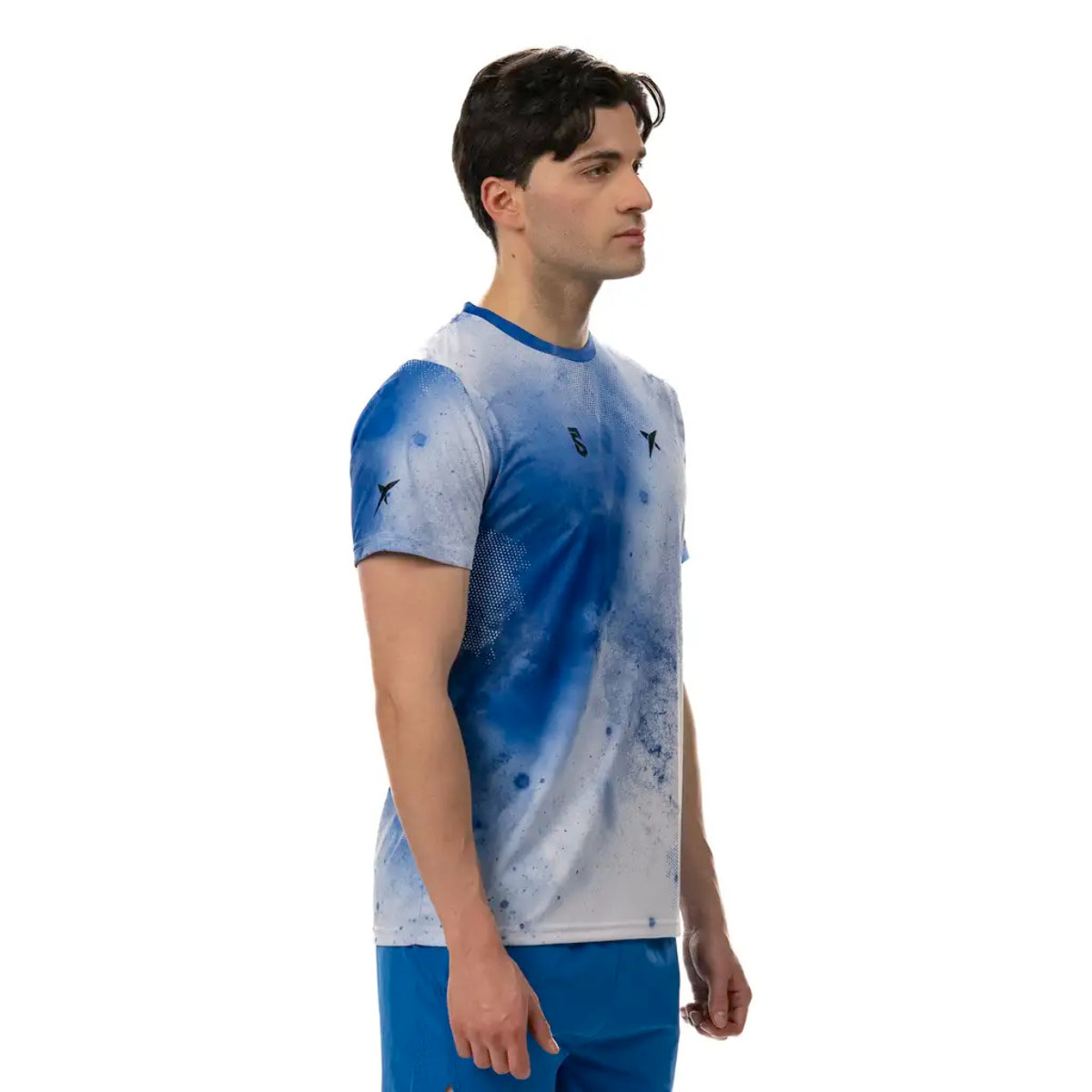 Camiseta de pádel hombre Aker Print Drop Shot