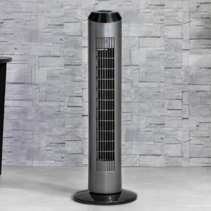 Ventilador de Torre Digital con Mando a Distancia y Temporizador EnergySilence 8