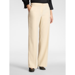 Elena Mirò - Pantalones de cady - Blanco
