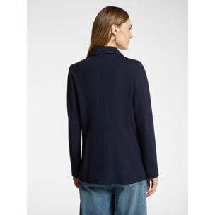 Elena Mirò - Blazer de punto Milano - Azul