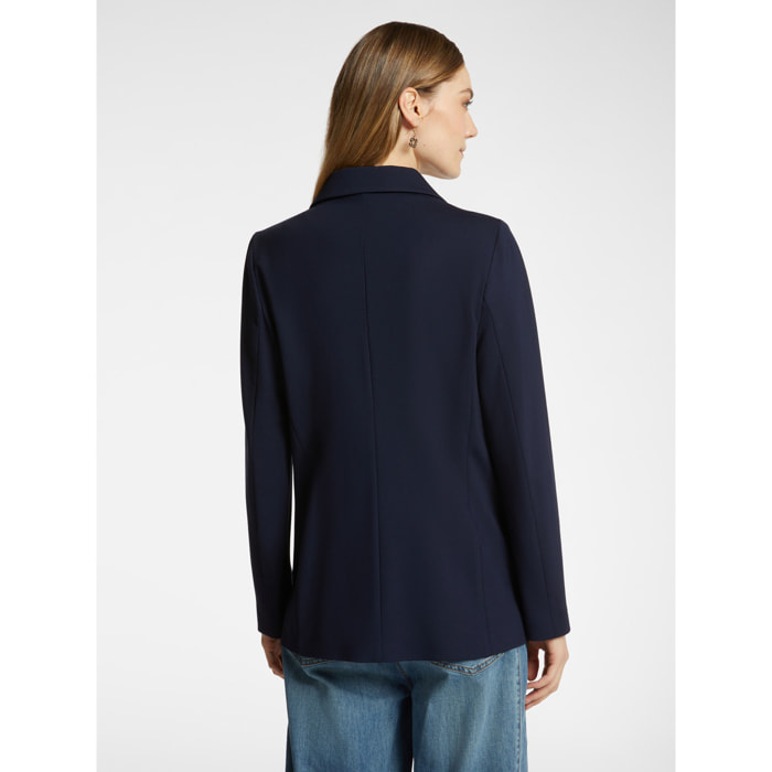 Elena Mirò - Blazer de punto Milano - Azul