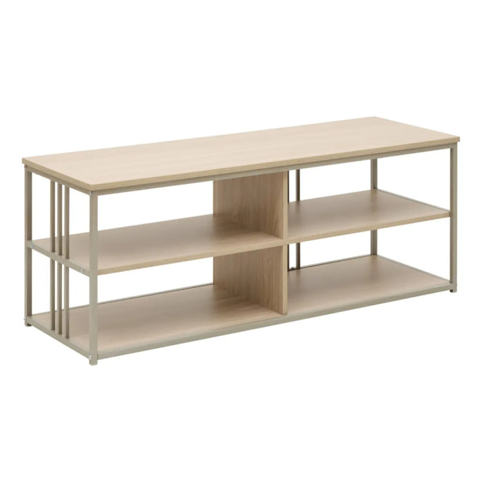 Meuble TV Duna rectangulaire 40x120cm beige