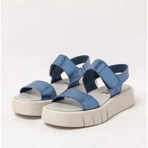 Sandalias 1854F METALIZADO BLUE/ MALAGA color Blue