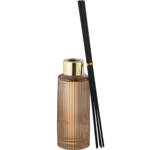 J-Line Bâtonnets parfumés Nordic Vetiver - verre - ambre - small
