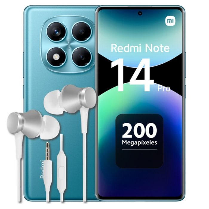 Xiaomi Redmi Note 14 Pro 4G Versión Global 8GB/256GB + Auriculares Xiaomi