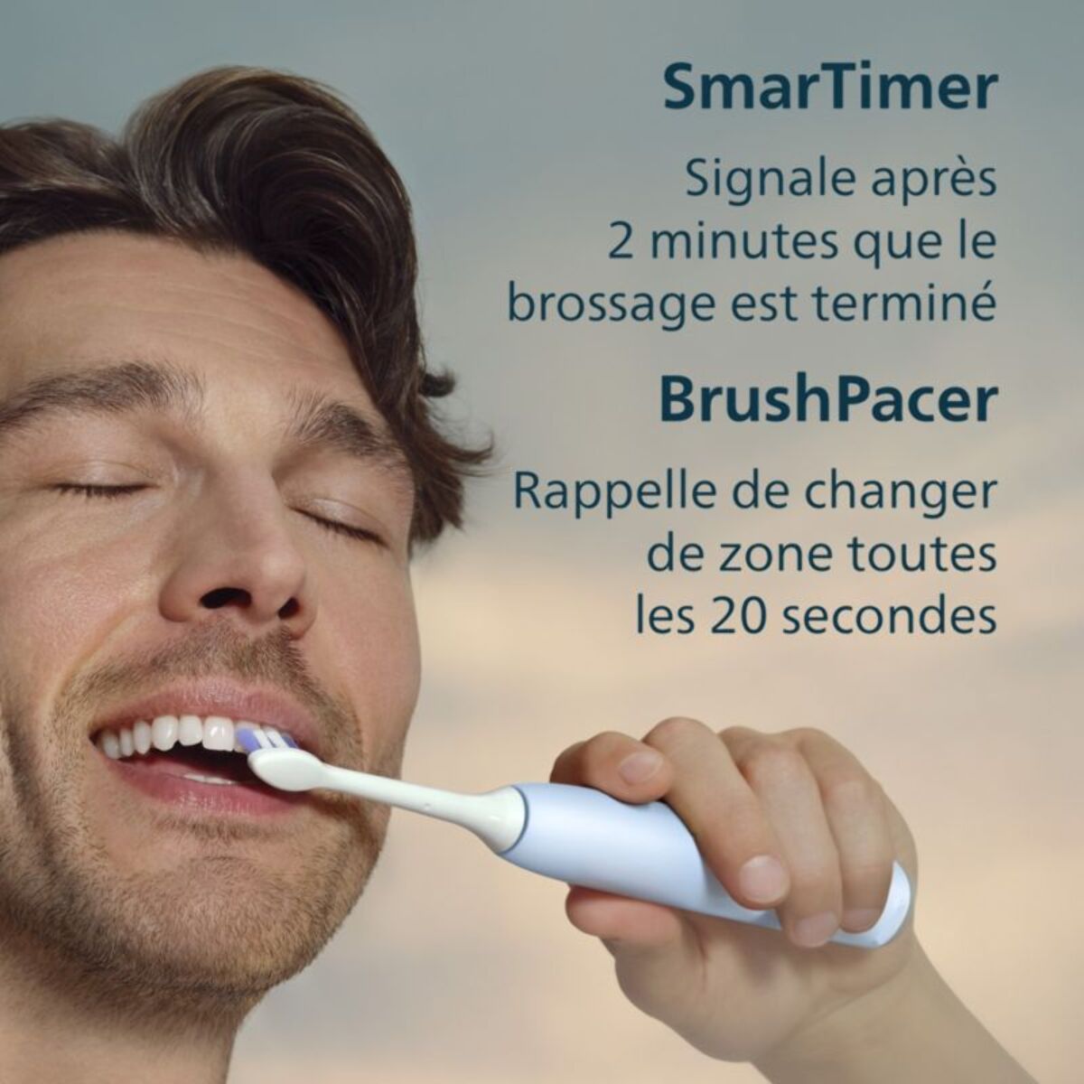 Brosse à dents électrique PHILIPS Sonicare 6100 series HX7406/02