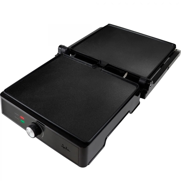 Parrilla eléctrica grill JATA JEGR1912 con placas lisas (29 x 24 cm) antiadherentes. 2000 W
