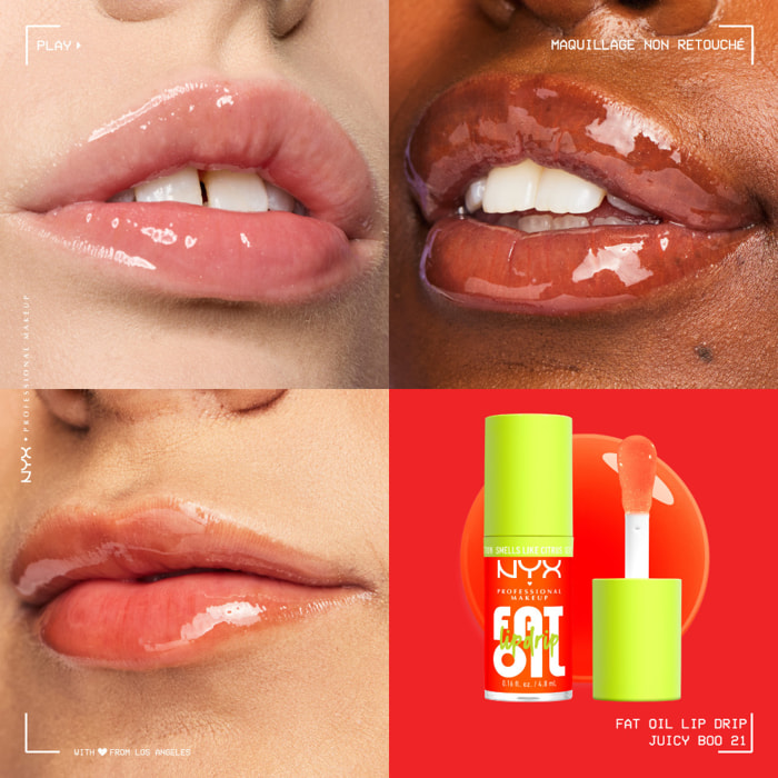NYX Professional Makeup FAT OIL Gloss JUICY BOO