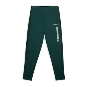 Pantaloni slim in tessuto tecnico con inserti mesh laterali