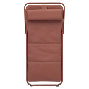 Chilienne de jardin empilable pliable Mirael acajou