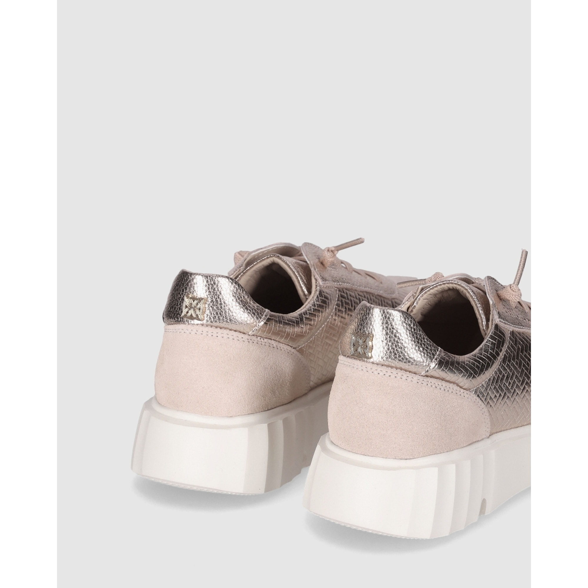 Zapatos de Piel - Rose - Tacón: Bajo