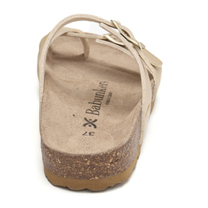 SANDALIA BABUNKERS DORADO