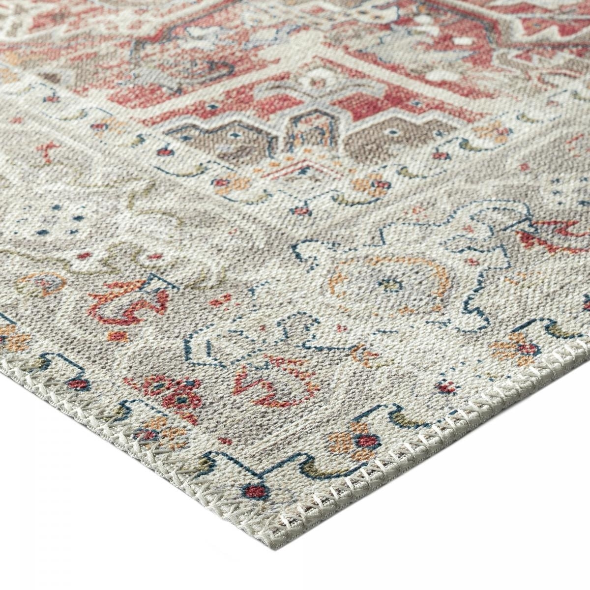 Tapis orient tissé en coton motif classique CIHA